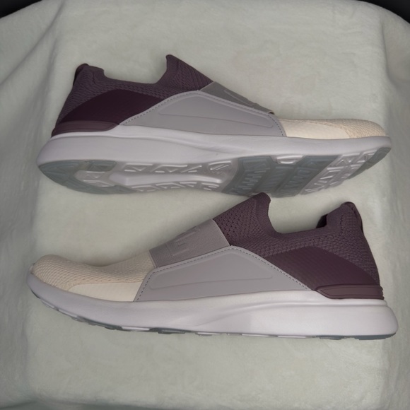 APL TechLoom Bliss – Moonscape/Raindrop/Sea Salt | Men’s 11 | Slip-On Trainer - Picture 6 of 15